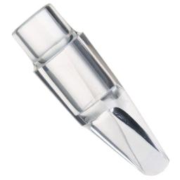 Saxofone Alto ou Soprano transparente, bocal para saxofone tocando, Jazz Music Instruments Parts - Image 4