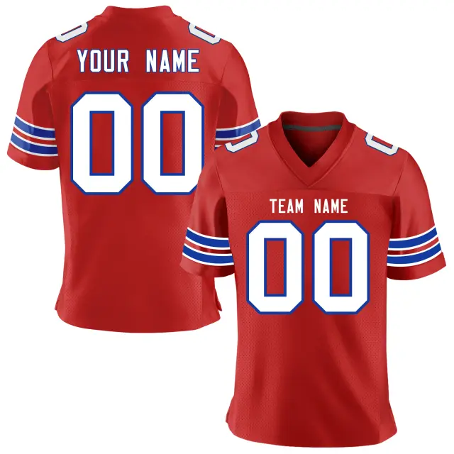Jersey de Futebol Americano Personalizado para Homens e Jovens com Nome da Equipe e Número - Ideal para Treinamento e Presentes para Fãs de Rugby