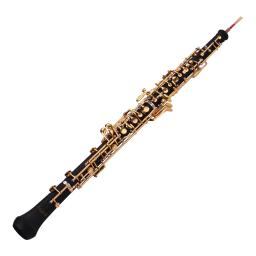 Estilo semiautomático prateado chave, profissional oboé c, instrumento de sopro, conjunto completo acessórios para iniciantes - Image 3