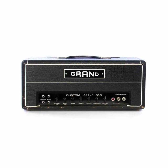 Tubo de Guitarra Personalizado Grand DR103S Vintage 1969 - Cabeça de Amplificador 100 Watts, Projetos Sob Medida Aceitos