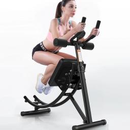 Wolfacemuscle trainer abdominal plataforma cintura fina dobrável máquina foguete rolo slider barriga equipamentos de fitness interior coaster - Image 1