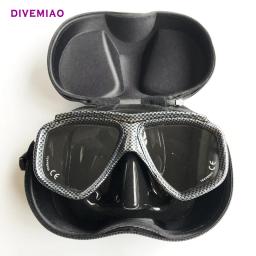Máscara de mergulho profissional, óculos preto para mergulho com caixa para submarina - Image 2