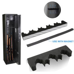 Multifuncional Foam Gun Rack, Barril Rifle Portátil, Tira Magnética, Acessórios de Caça, Indoor e Outdoor, Wall Mount, EVA Gun Holder - Image 1