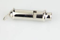 Apito de arbitragem de aço inoxidável, apito de metal de alta frequência para autodefesa sirene super alto golfinho - Image 4