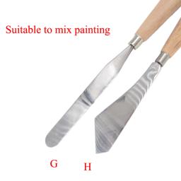 Espátula para tinta a óleo, raspador, raspador, faca, textura, ferramenta do artista, arte, desenho, gaveta, aquarela, pigmento de estudante - Image 6