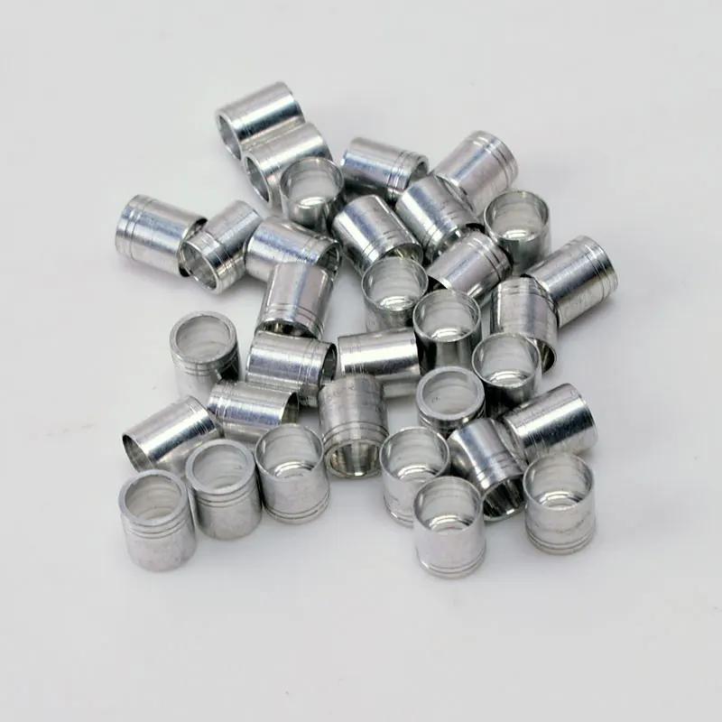 Anel de tiro com arco à prova de explosão para eixo de flecha de carbono, anel de caça, proteção de flecha, tiro com arco composto, ID5.5-8.0mm, 50 peças - Image 1