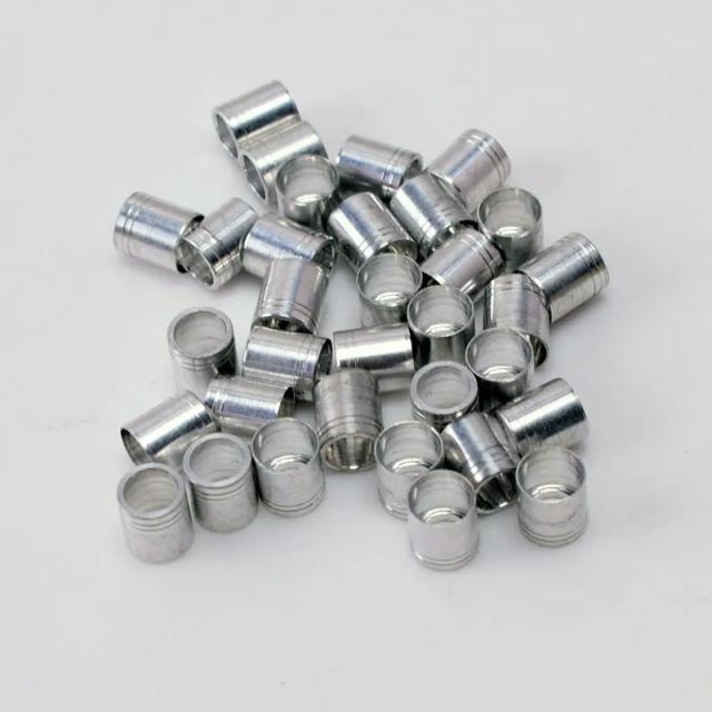 Anel de proteção à prova de explosão para flechas de carbono em tiro com arco composto - 50 peças, ID 5.5-8.0mm