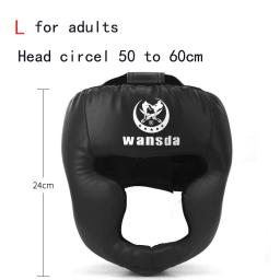 Acoplamento de Karatê para adultos e crianças, capacete muay thai, artes marciais, kickboxing, artes marciais, kickboxing, protetor deo - Image 3