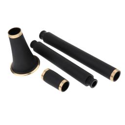 1 pacote partes de instrumentos de sopro, bricolagem abs, corpo de clarinete preto - Image 3