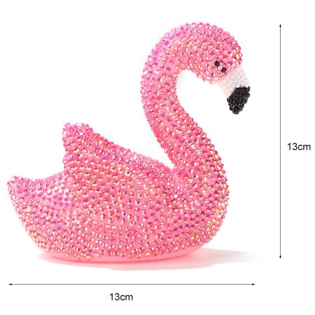 Kits de Mosaico de Flamingo em 3D com Strass - Arte em Diamante para Decoração de Natal e Presentes Criativos para Crianças