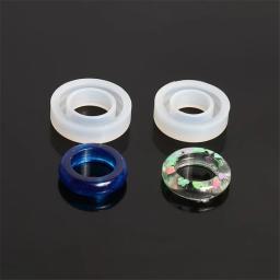 Diy resina de cola epoxy silicone moldes feitos à mão anéis de dedo forma para pingente ferramentas artesanato jóias materiais que fazem acessórios - Image 1