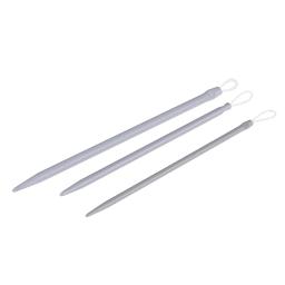 Agulhas de tricô com fio de nylon de 3 tamanhos grandes, agulhas para costura, tricô grosso de lã, vestuário, costura e tecido, artesanato de arte - Image 4