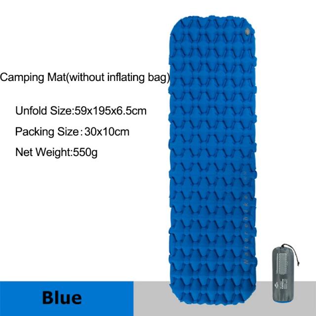 Colchão Inflável Naturehike para Camping - Conforto e Praticidade em Mat de Turismo com Preço Especial