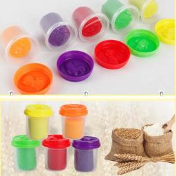 Slimes de argila de modelagem, plasticina macia não tóxica, macarrão e bolinhos de massa Brinquedo para colorir 3D, Kid China Food Cook Play kit de ferramentas de massa - Image 6