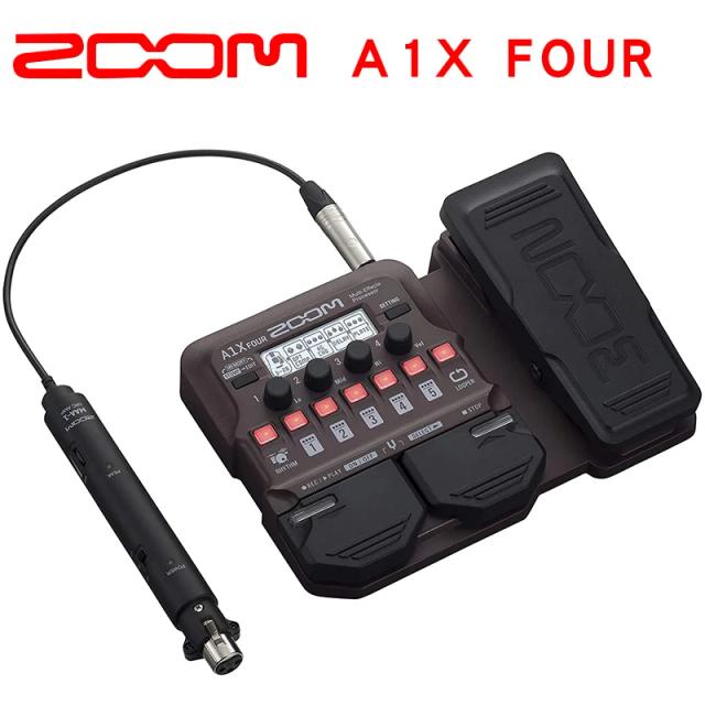 Processador Multiefeitos A1X com Pedal de Expressão para Guitar, Saxofone e Violino com Seção de Ritmo Integrada