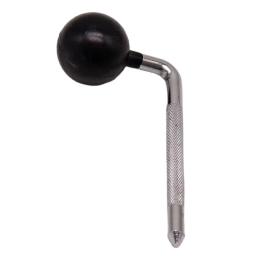 Bola universal para regulador de tambor, suporte preto, kit de bateria, acessórios de tambor, 40mm, 45mm de diâmetro - Image 1