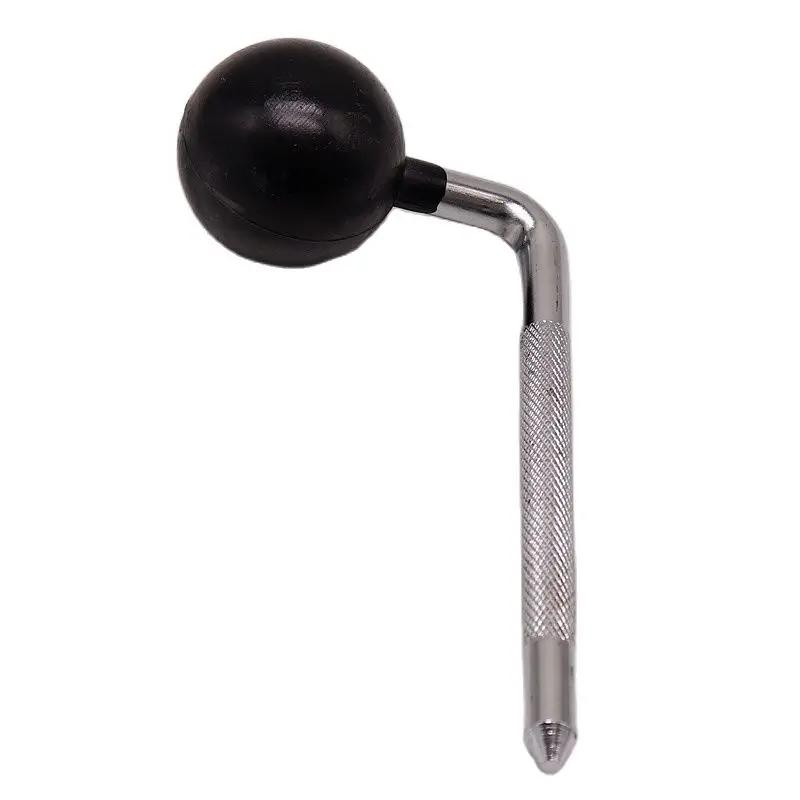 Bola universal para regulador de tambor, suporte preto, kit de bateria, acessórios de tambor, 40mm, 45mm de diâmetro - Image 1
