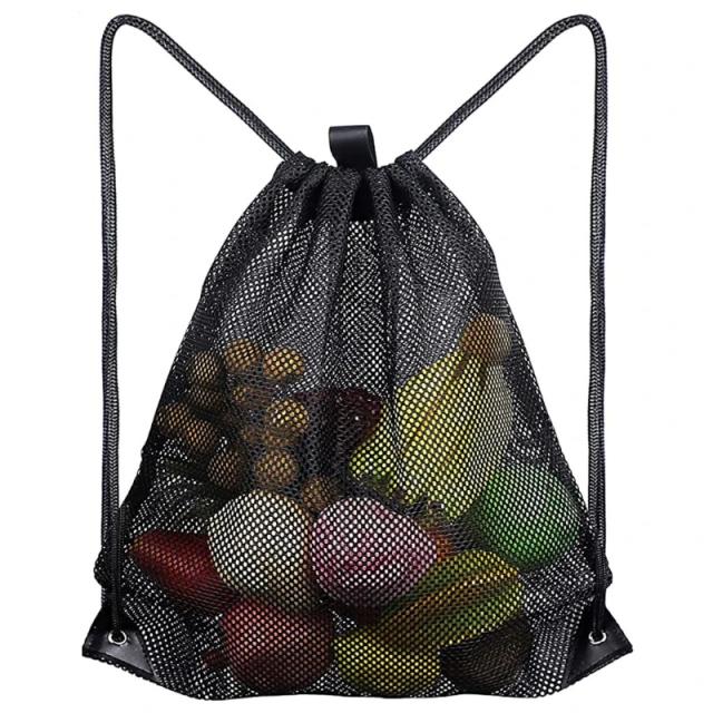 Mochila Multifuncional Resistente com Cordão para Futebol, Academia e Praia