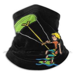 Kiteboarding malha chapéu elástico macio personalizado padrão presente boné kitesurf kiteboarding kite surf - Image 5