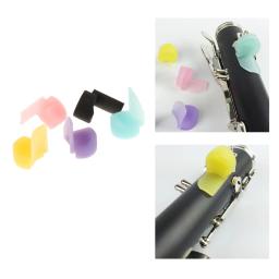 5 pçs silicone clarinete polegar resto dedo titular bocal tampa almofada ajuda a manter a posição correta do dedo - Image 4