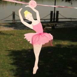 Dança Ballet Pendurado Bunting, Linda Menina, Jardim De Infância Decoração - Image 3