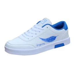 Tênis casual masculino, respirável com pena para área externa, sapatos com estampa de pena, para homens, 2019 - Image 4