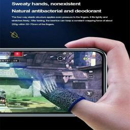 Jogo Manga De Dedo para PUBG Jogos Móveis, Controlador De Jogo, Tela De Toque, Capa De Dedo Berços, Luva Respirável, Suéter Fingertips - Image 5