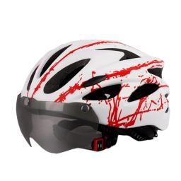 Capacete de ciclismo, com lente para viseira, para bicicleta, mountain bike, esportes, 54-62cm - Image 5