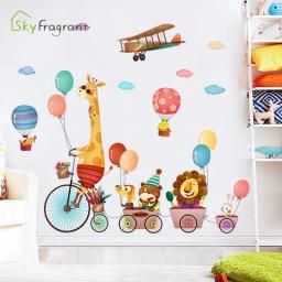 Adesivo de decoração de parede para quarto infantil, adesivo de desenho animado para decoração de parede de jardim de infância, decoração de casa - Image 6