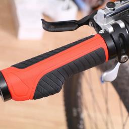 Punhos ergonómicos para mountain bike, punhos em borracha com fechadura, pega para bicicleta, acessórios mtb - Image 2