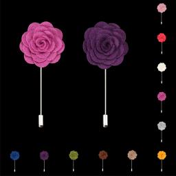 Broches masculinos para casamentos, broche de flores com lapela para homens, terno para casamento, broche de baile, acessórios para homens - Image 5