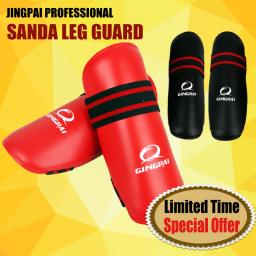 MMA caneleira para crianças e adultos, caneleiras, engrenagem do esporte, protetores de perna, kickboxing, treinamento, boxe, muay thai, sanda - Image 5