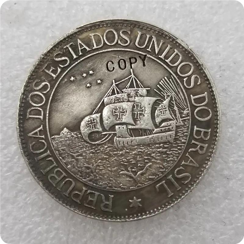 1900 brasil 2000 moedas cópia moedas comemorativas-medalha de moedas colecionáveis - Image 1