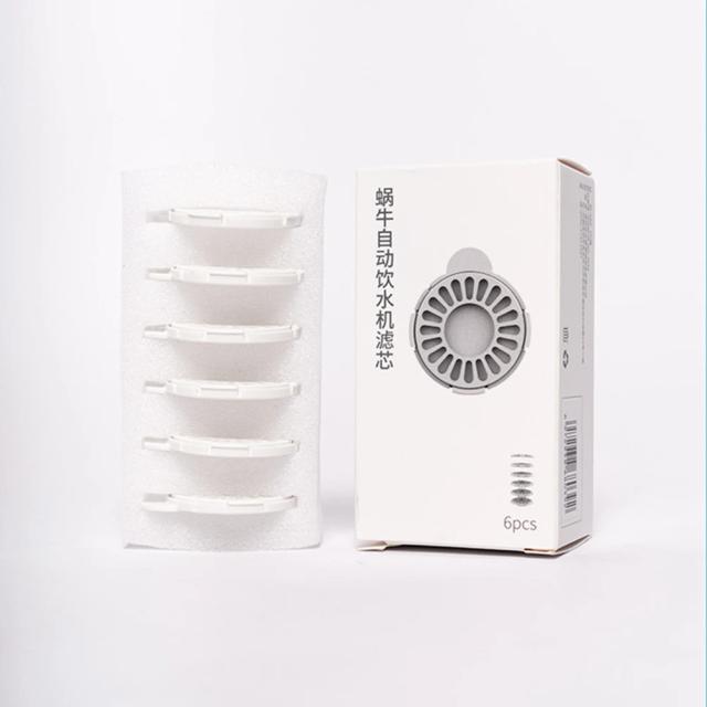 Bebedouro automático para gatos com filtro e tigela de água grande - Conjunto com 6 peças para pets