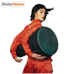 Tambor djembe africano de alta qualidade, instrumento musical tradicional de poliéster com pequeno som - Image 1