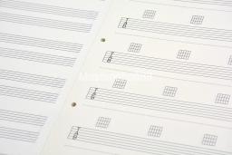 Arquivo Binder para estudantes, suporte de pasta para música pessoal, piano, nota pessoal, folha de violino, guitarra, baixo, cavaquinho, A4 - Image 6