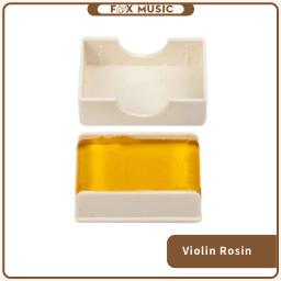 Universal Branco Bow Rosin baixa poeira, grego Pitch, resina crescente de fricção, adequado para violino, Viola, violoncelo, durável, 1pc - Image 1