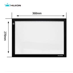 Huion l4s 17.7 "caixas de luz led almofada ultra fina placas de rastreamento led animação profissional desenho rastreamento painel pintura ferramentas - Image 3