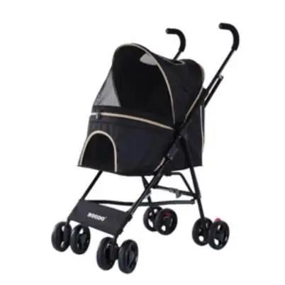 Carrinho de cachorro para animais de estimação ir para fora transporte luz viagem compras kitty poodle pequenos produtos para animais de estimação dobrável acessórios para cães - Image 1
