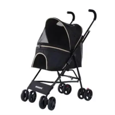 Carrinho Dobrável para Transporte de Cães Pequenos: Ideal para Passeios, Viagens e Compras com seu Pet