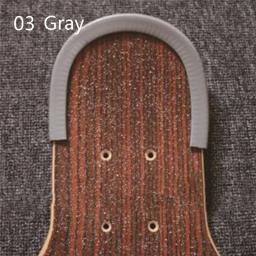 Skate u forma rubbe deck guardas anti-colisão tira pára-choques protetor de colisão para longboard dança placa acidente tira de borracha - Image 5