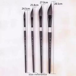 Pincéis de pintura artística de alta qualidade artística 950ds artística em madeira com punho de esquilo para desenho. caneta de aquarela - Image 2