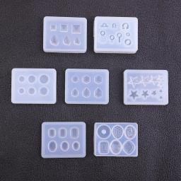 Base de silicone redonda retangular para artesanato, molde para relógio, letra e resina, uv, faça você mesmo, ferramentas para decoração de casa - Image 3