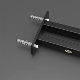 Haste de armazenamento para parede, de academia, fitness, pendurado, com haste de exibição, suporte para barra de casa - Image 5