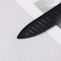 Plástico preto cozinha faca Blade Protector Cover, 8 "Knife Cover, 1Pc - Image 3