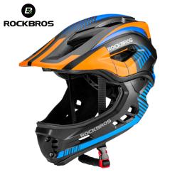 Rockbros capacetes 2 em 1 para ciclismo e bicicleta, proteção completa para crianças, animais em paralelo, esporte e segurança - Image 1