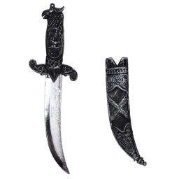 Faca de adaga Cosplay para Masquerade Party, Facas e Espadas Anime, Armas Piratas, Show de Vestir, Filmes Truques, Adereços Plásticos, 22cm - Image 3