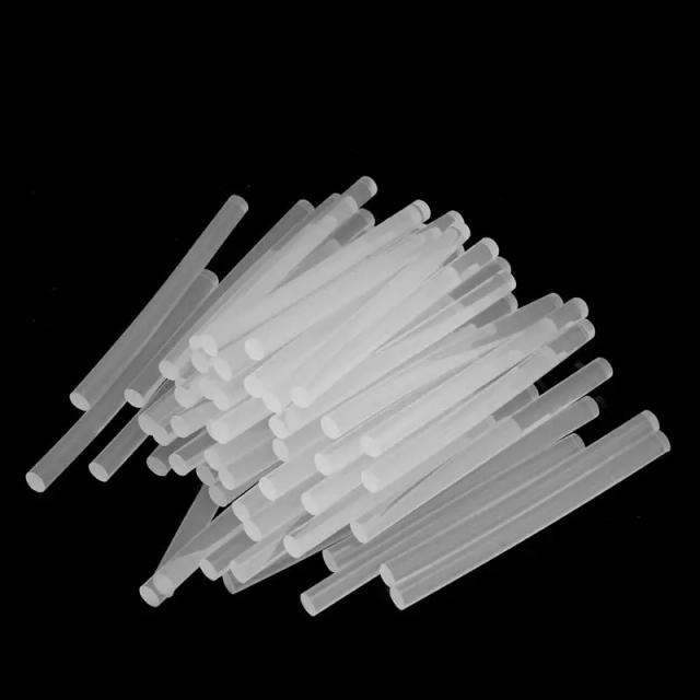 50 Peças de Adesivos de Cola Quente 100mm x 7mm para Pistola de Cola