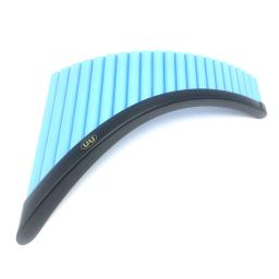 Pan Xiao Flauta com Saco, Panflauta, Material Plástico ABS, Chave Romênia G, Instrumentos Musicais, 100% Novo, 22 Tubos - Image 4