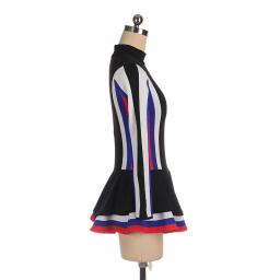 Nasinaya-Vestido de Patinação Artística Feminina, Vestido de Treino Infantil, Competição de Ginástica Rítmica, Top com Saia - Image 5